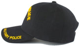 ARMY MP Hat Military Police Baseball Cap Black and Gold with Logo Emblem Mens Headwear