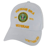 US Army Vietnam Era Veteran Hat White Baseball Cap Officially Licensed