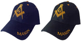 Mason Hat Black Baseball Cap with Masonic Logo Freemasons Shriners Prince Hall Lodge Headwear
