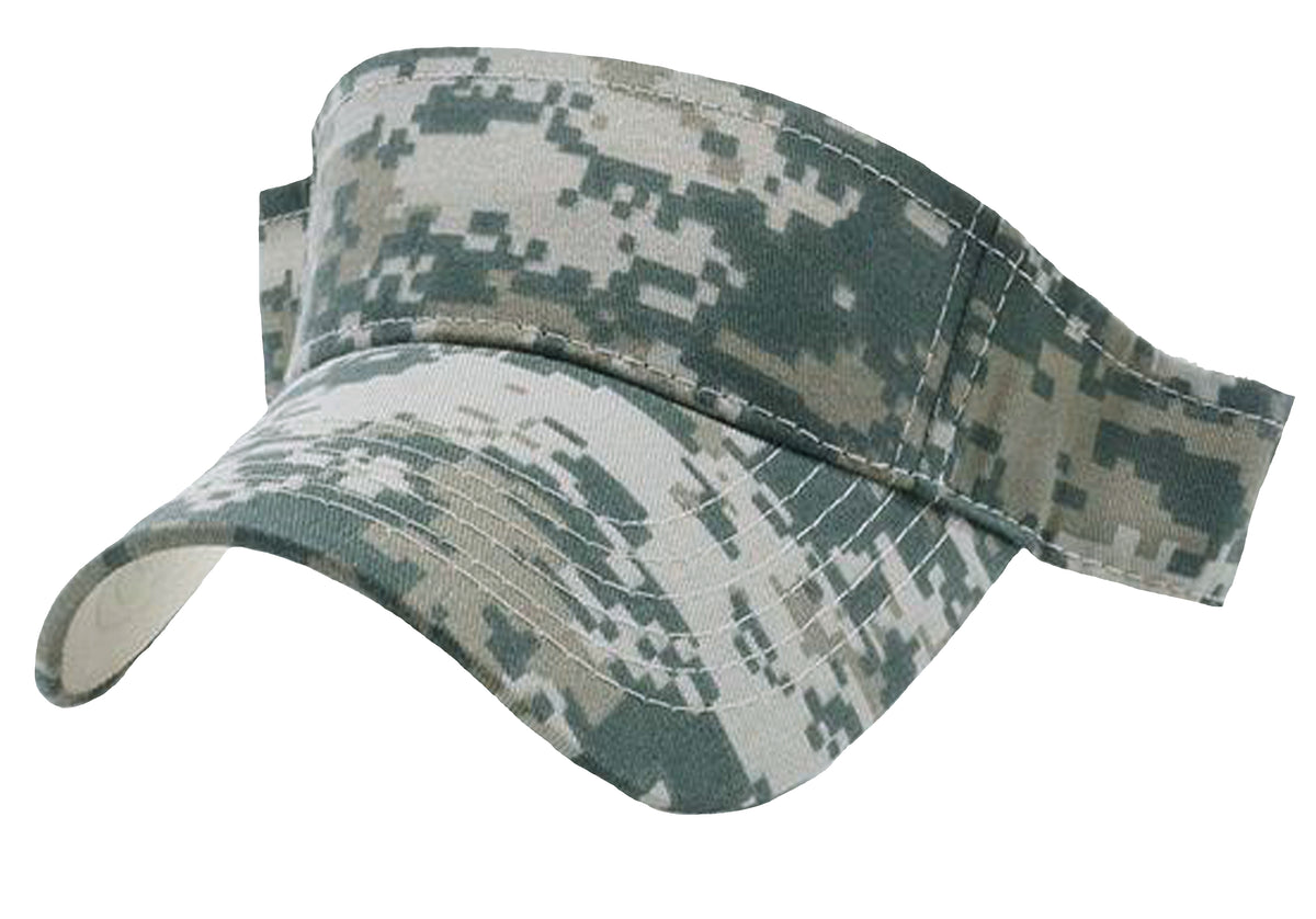 ACU Digital Camouflage Visor Hunting Digi Camo Adjustable