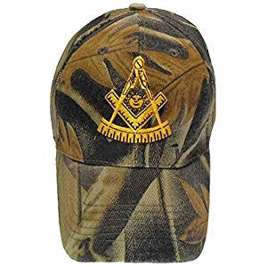 Mason Hat Camouflage Past Master Baseball Cap with Masonic Logo Freemasons Shriners Prince Hall Lodge Headwear