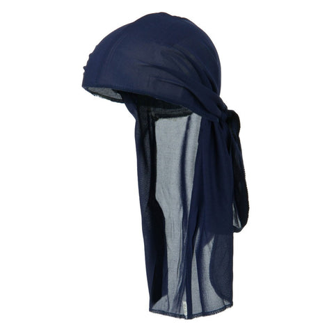 CLEARANCE Navy Blue Wave Cap Sexy Tie Down Durag Cap Cool Nylon Sporty and Fashionable Long and Short Hair