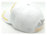 Vietnam ERA Army Veteran Hat Military Baseball Cap with Medal, Mens Womens, White