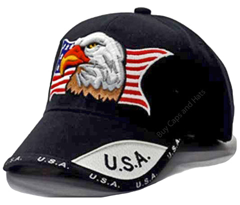 American Flag, Bald Eagle, Patriotic USA