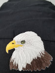 Bald Eagle Bandana Dorag with Sweatband Doo Rag Made America USA Motorcycle Skull Cap Cotton Helmet Liner