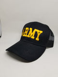 ARMY Black Masonic Baseball Cap Mason Trucker Mesh Back Hat for Freemasons Shriners Prince Hall Masons Headwear