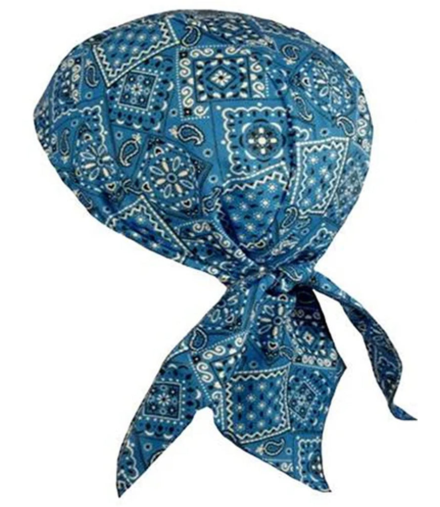 Bandana Dorag Paisley with Sweatband Made in America Cycling Beanie Ha – Buy Caps and Hats, U.S. Veteran-Owned