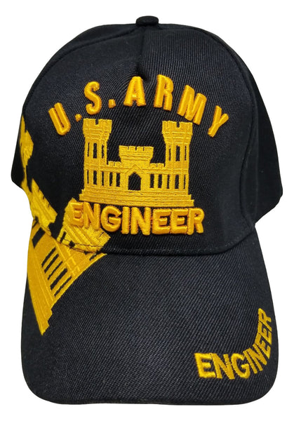 Berretto US Army Combat Engineer – Baseball Cap Militare Regolabile Trade Winds - Foto 2