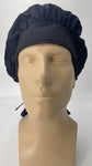 Scrub Hat Medical Hair Bonnet Surgeon Head Cover Surgical Cap Nurse Bouffant Nursing Ponytail Holder Operating Room, Solid Navy Blue