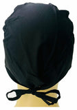Scrub Hat Nursing Cap Gift for Doctor, Caduceus Bones Spine Surgeon Nurse OR ER Xray Tech Veterinarian, Black