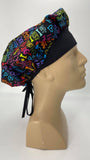 Scrub Hat Medical Hair Bonnet Surgeon Head Cover Surgical Cap Nurse Bouffant Nursing Ponytail Holder Operating Room