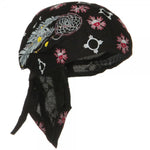 CLEARANCE Dream Catcher Native American Doo Rag Indian Skull Cap Headwrap with Feathers