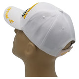 Army Vietnam Veteran White Baseball Cap Military Vet Adjustable One Size Hat