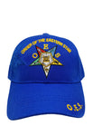 Eastern Star Hat Baseball Cap with Emblem O.E.S., Womens, Royal Blue