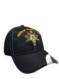 Eastern Star Hat Baseball Cap with Emblem O.E.S., Womens, Black