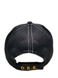 Eastern Star Hat Baseball Cap with Emblem O.E.S., Womens, Black