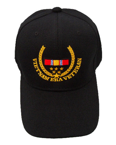 VIETNAM ERA VETERAN BASEBALL CAP EMBROIDERED U.S. ARMY HAT, ADJUSTABLE, ARMY, NAVY, AIR FORCE, MARINE VETS