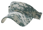 ACU Digital Camouflage Visor Hunting Digi Camo | Adjustable Military Golf Hat