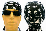 Yin Yang Doo Rag Ying Chinese Asian Headwrap Trucker Durag Skull Cap Cotton Sporty Motorcycle Hat
