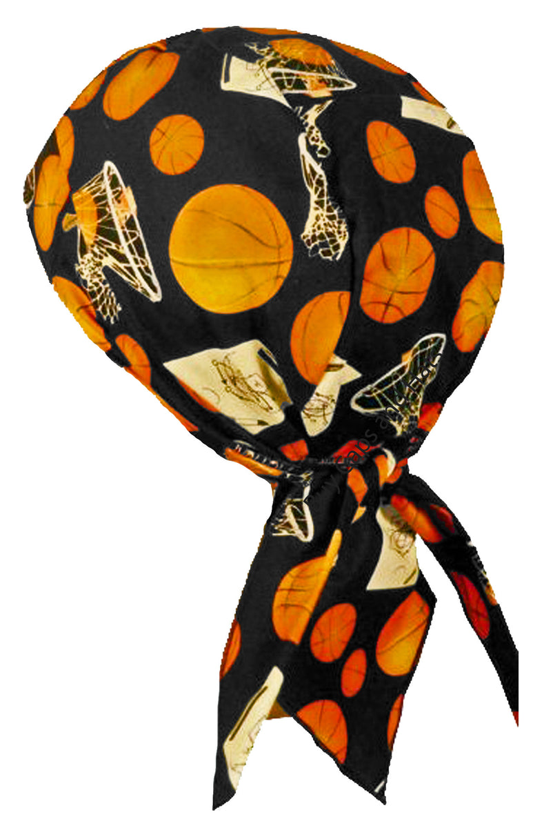Basketball Doo Rag CLEARANCE Doo Rag with Basketball Hoop Bandana Du Head Wrap Motorcycle ...