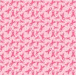 Pink Ribbon 100% Cotton Bandana Breast Cancer Awareness