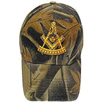 Masonic Embroidered Baseball Cap Hat Camo PREMIUM - Foto 6