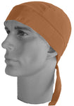 Doo Rag Orange Bandana Du Head Wrap Motorcycle Skull Cap Cotton Dew
