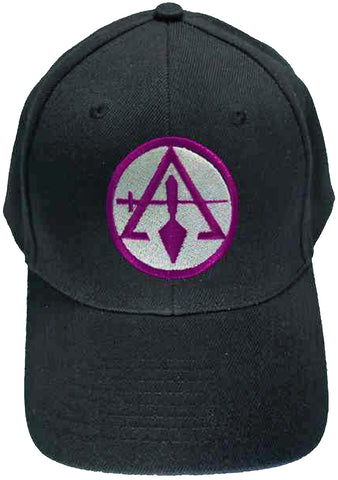 Council of Cryptic Masons Cap Mason Purple and Gold Hat Trowel and Sword Baseball Cap Masonic