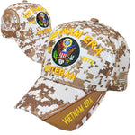 VIETNAM ERA VETERAN BASEBALL CAP DIGITAL CAMOUFLAGE EMBROIDERED U.S. ARMY HAT DIGI CAMO