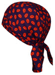 Sexy Lips Dorag with SWEAT BAND Head Wrap with Kisses Doo Rag Skull Cap