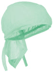 MINT GREEN Doo-Rag Skull Cap Solid Du-Bandana Motorcycle Helmet Liner ...