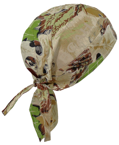 Mossy Oakleaf Camouflage Doo Rag Camo Motorcycle Skull Cap Bandana Dorag Headwrap