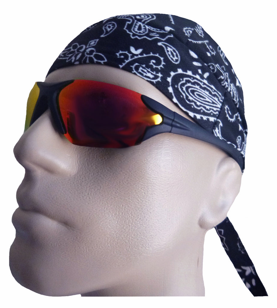 Durag / Du-rag / Do-rag / Bandana - Unisex - Orange / Blue