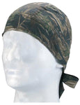 Camouflage Smokey Branch Stripe Head Wrap Doo Rag Camo Durag Skull Cap Cotton Sporty Motorcycle Hat
