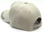 Vietnam ERA Army Veteran Hat Military Baseball Cap, Mens Womens, Tan