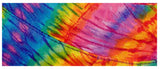 Tie Dye Nursing Scrub Hat Scrubs Cap, Cotton, 60s Hippie Rainbow Colorful Colors