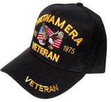 Vietnam ERA Army Veteran Hat Military Baseball Cap, Mens Womens, Black