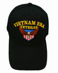 Vietnam ERA Army Veteran Hat Military Baseball Cap, Mens Womens, Black