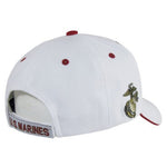 U.S. Marine Corps Hat, United States Marines White Baseball Cap, Officially Licensed Headwear